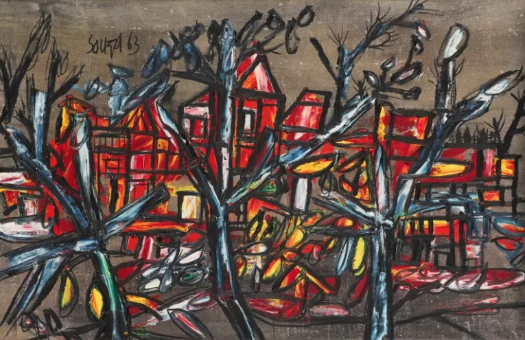 Top 10 Must-See Works at Sotheby's Modern & Contemporary South Asian Art Auction 3 FN Souza