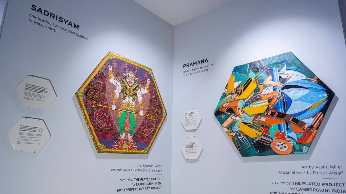 Shadanga, Lamborghini, Indian Art