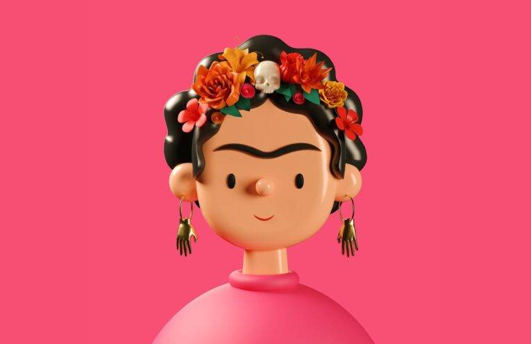 Amrit Pal Singh: The Visionary Artist Behind Toy Faces of Global Cultural Icons 2 Amrit Pal Singh, Frida